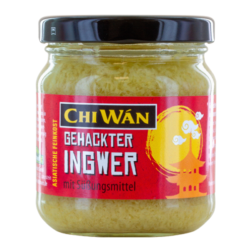 6060 Chi Wan gehackter Ingwer, 170g Glas