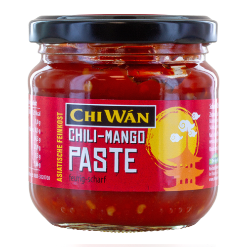 6076 Chi Wan Chili Mango Paste, 190g Glas