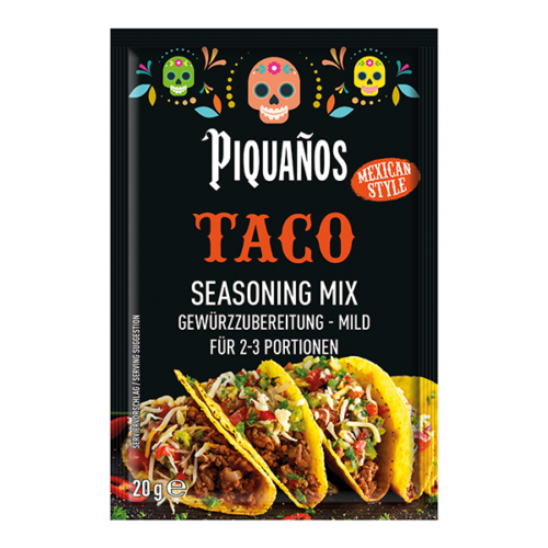 8468 Piquanos Taco Seasoning Mix