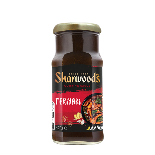 Sharwood's Cooking Sauce Teriyaki mild für 4 Portionen im Glas 420 g